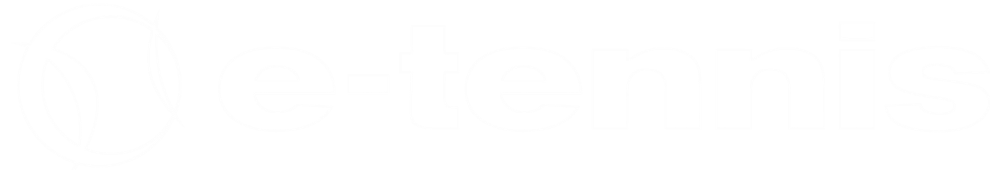 E-tennis logo footer
